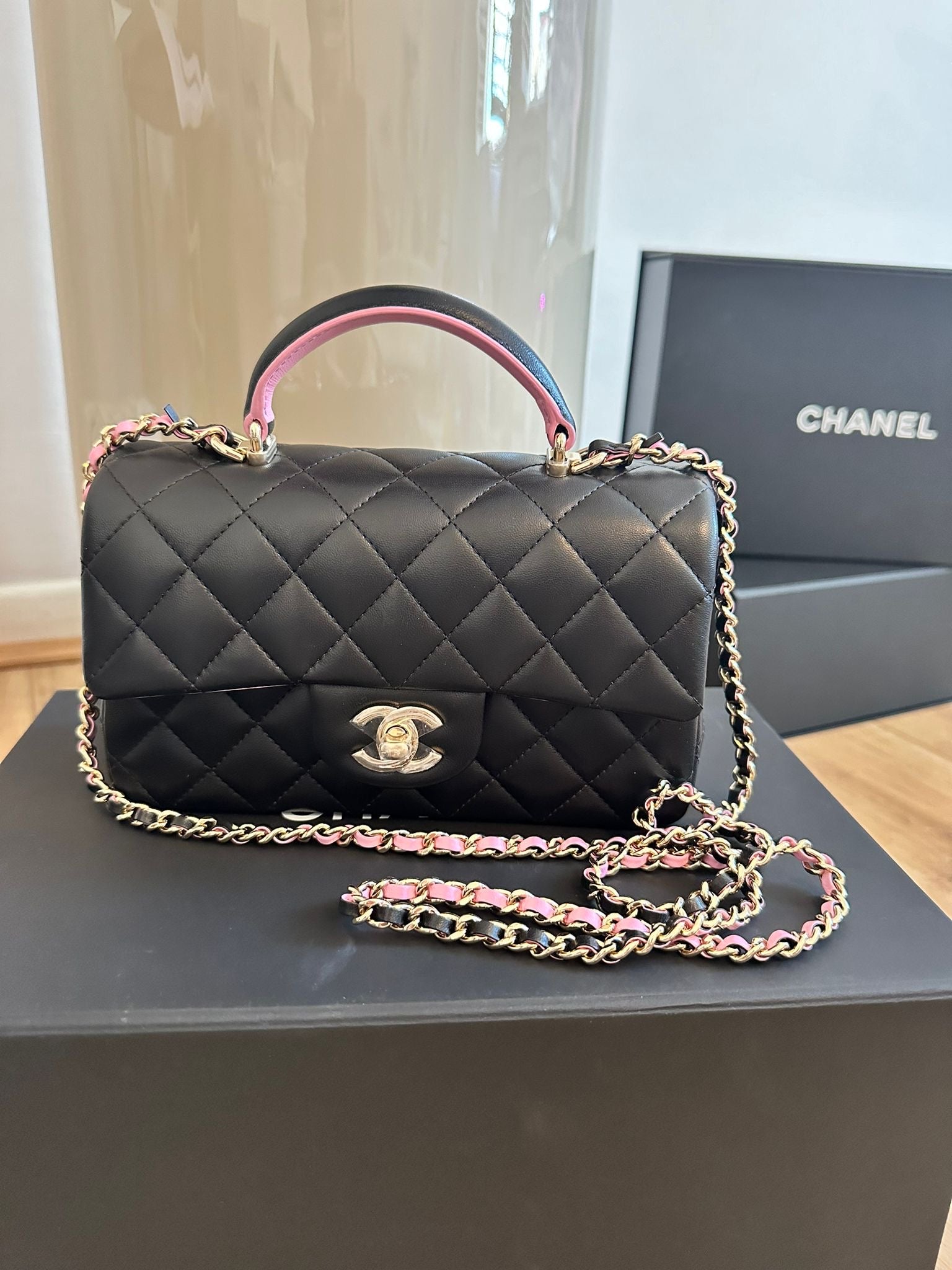 Chanel Classic Flap Mini With Handle Magical Me Pieces